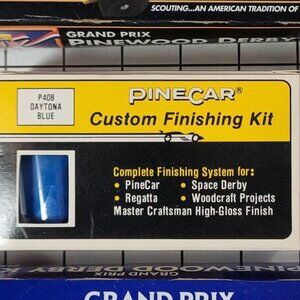 Boy Scouts of America Official PineCar Custom Finishing Kit - For Display VTG